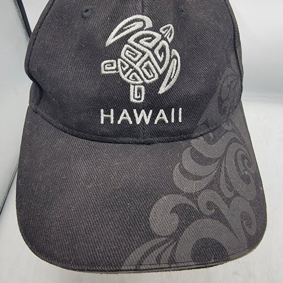 Surfware Hawaiian Classics Hawaii Black Hat Turtle Casual Vacation Outdoors - Picture 5 of 9
